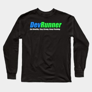 DevRunner Logo with Long Sleeve T-Shirt
